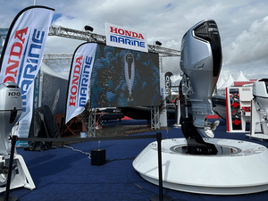 En exclusivité mondiale, le premier moteur V8 de Honda Marine : le nouveau BF350 !