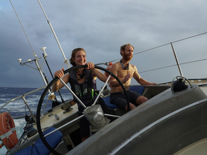 OGR : Pen Duick VI Premier à traverser l'Equateur !