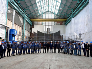 Tara Polar Station : la « quille » de la future base polaire dérivante est posée