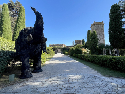 L'entrée du Château de La Napoule