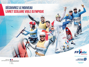 La FFVoile édite le premier livret scolaire voile olympique