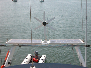 L'énergie sur un bateau de grande croisière