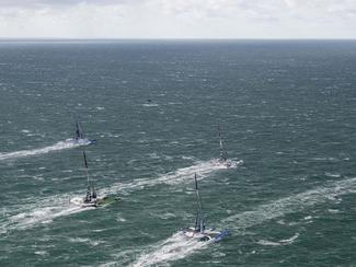 Transat Jacques Vabre 2023 : une première nuit...