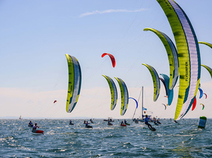 J-6 avant la Grande Finale de l'ENGIE Kite Tour à Fréjus