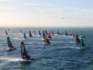 Transat Jacques Vabre 2023 : les 40 IMOCA ont enfin pris le départ !