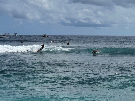 Glisse sous surveillance à L'Ermitage-les-Bains Glisse sous surveillance à L'Ermitage-les-Bains