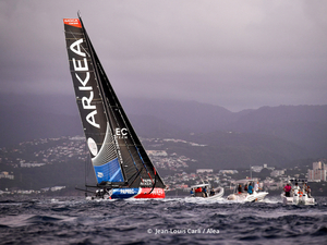 Transat Jacques Vabre 2023 : deuxième place pour Yoann Richomme et Yann Elies (Paprec Arkéa)