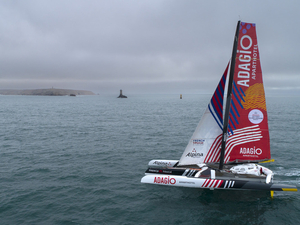 Éric Péron, skipper d'ADAGIO, qualifié pour l'ARKEA ULTIM CHALLENGE - Brest