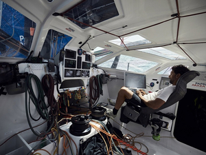 Retour à La Base : Yoann Richomme (Paprec Arkea) raconte ses premiers jours de course