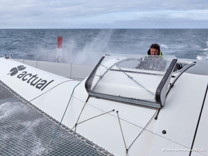 ARKEA ULTIM CHALLENGE - Brest : Anthony Marchand, la nonchalance trompeuse