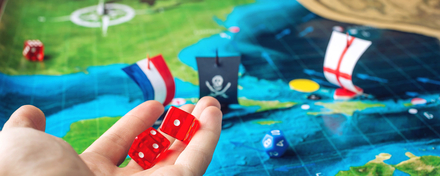 Jeux de société sur la mer et le voyage pour Noël 