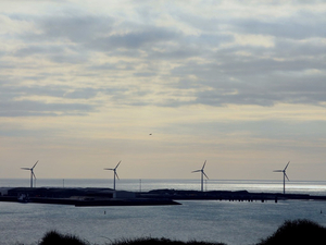 Le parc éolien marin de Saint-Brieuc achevé, les 62 éoliennes installées