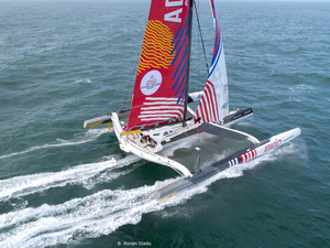 ARKEA ULTIM CHALLENGE : Éric Péron concentré sur sa préparation technique