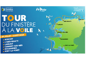 La 38e édition du Tour du Finistère à la voile se déroulera du 29 juillet au 3 août 2024