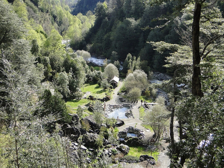 Panorama des bains de Los Pozones