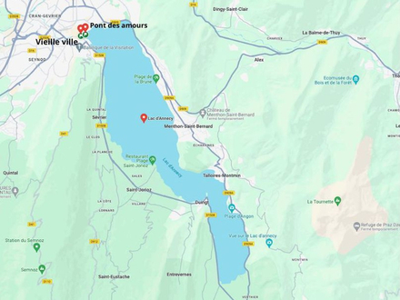 Week-end au lac d'Annecy, partir au coeur des Alpes au mois de janvier !