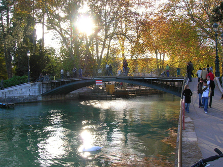 Le Pont des Amours, Annecy