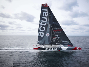 ARKEA ULTIM CHALLENGE - dernière minute : escale technique à Cape Town pour Anthony Marchand 