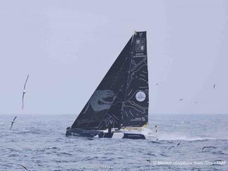 Charles Caudrelier à l'approche du Point Nemo...