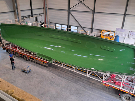 Transfert des moules de coques dans l'extension Nautisme Article