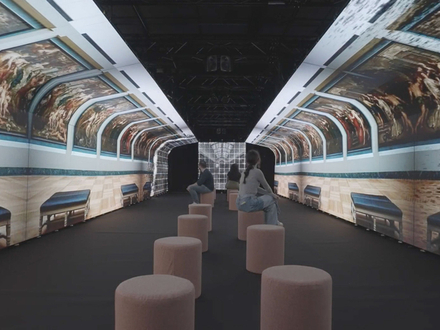 Exposition immersive en association avec le Louvre Exposition immersive en association avec le Louvre