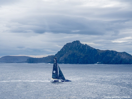 Passage du Cap Horn ce mardi 6 février par Charles Caudrelier !