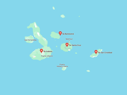 Les îles Galapagos  Les îles Galapagos