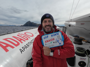 Premier cap Horn pour Eric Péron ! - ARKEA ULTIM CHALLENGE Brest 