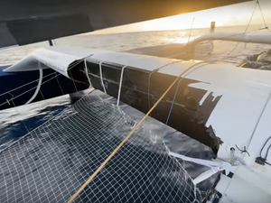 Maxi Edmond de Rothschild : les réparations du bras tribord expliquées par Charles Caudrelier 