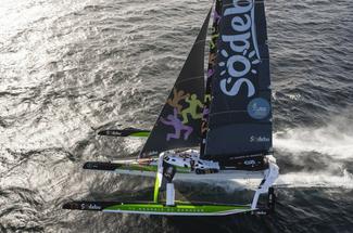 ARKEA ULTIM CHALLENGE : suivez l'arrivée de Thomas Coville à Brest