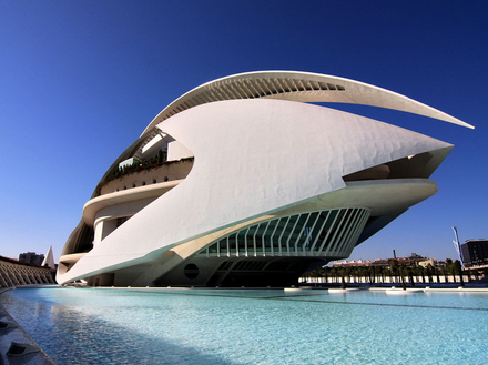 Cité des Arts et des Sciences, Valence, Espagne Cité des Arts et des Sciences, Valence, Espagne