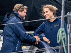 Clarisse innocentée par le jury du Vendée Globe « l'équipe et moi pouvons nous remettre au travail »