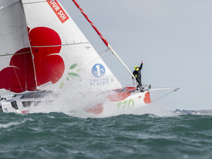 Retour en solitaire pour Amélie Grassi, seule femme engagée sur The Transat CIC en Class40