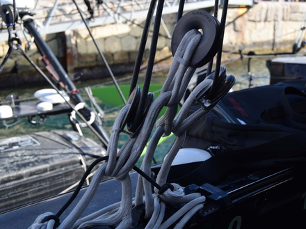 Accastillage textile pour remplacer mousquetons inox Accastillage textile pour remplacer mousquetons inox