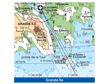 Grande Île dans l'archipel de Chausey