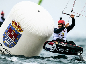 Championnat d'Europe de kitefoil : Lauriane Nolot et Axel Mazella vainqueurs !