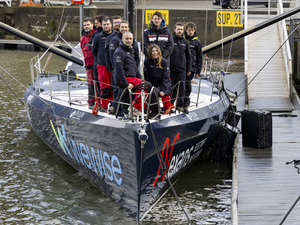 Vendée Globe 2024 :  le bateau de Fabrice Amedeo s'appellera « Nexans-Wewise »