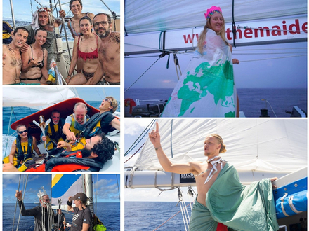 Des célébrations de l'équateur variées parmi la flotte ! Les apparitions de Neptune et les rites d'initiation pour les novices de la traversée équatoriale sont une tradition ancestrale de la navigation.. Nautisme Article