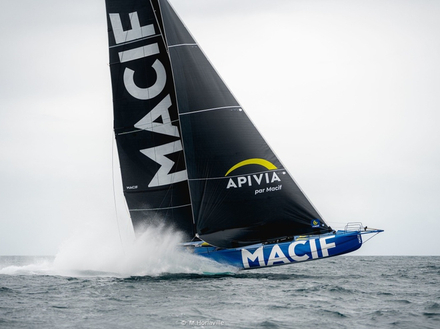 Charlie Dalin (MACIF Santé Prévoyance) inscrit sur The Transat CIC Nautisme Article