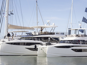 Prestige fait ses débuts au salon international du multicoque de la Grande-Motte