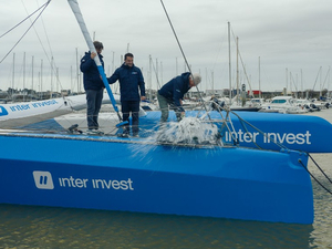 Lancement de la saison pour Inter Invest : l'Ocean Fifty baptisé à Pornichet
