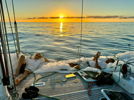 L'équipage de Spirit of Helsinki travaille dur pour rester au niveau de la flotte. Nautisme Article