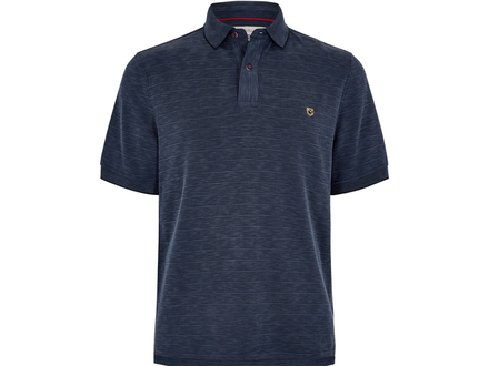 Polo à rayures ombrées en Tencel Modal Moorings, disponible en 3 coloris dans les tailles UE S-3XL. Prix de vente 89euros.