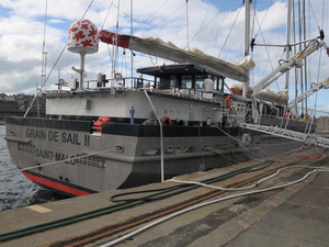 Le Breton Grain de Sail monte en puissance dans le fret à voile avec son nouveau cargo