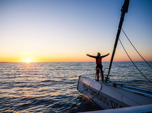 Alexia Barrier : de navigatrice solitaire à Capitaine