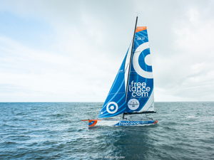 The Transat CIC : avant le départ, les bonnes ondes de Guirec Soudée
