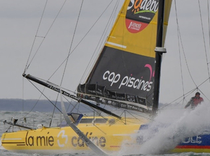 The Transat CIC : escale technique pour Arnaud Boissières