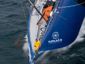 The Transat CIC : Abandon d'Antoine Cornic (HUMAN IMMOBILIER)