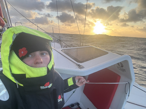 The Transat CIC : Amélie Grassi sur La Boulangère Bio : « De plus en plus confortable dans l'inconfort »