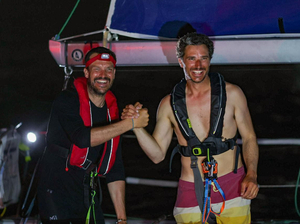 Cap-Martinique : Amaury Dumortier et Geoffrey Thiriez premiers arrivés à Fort-de-France